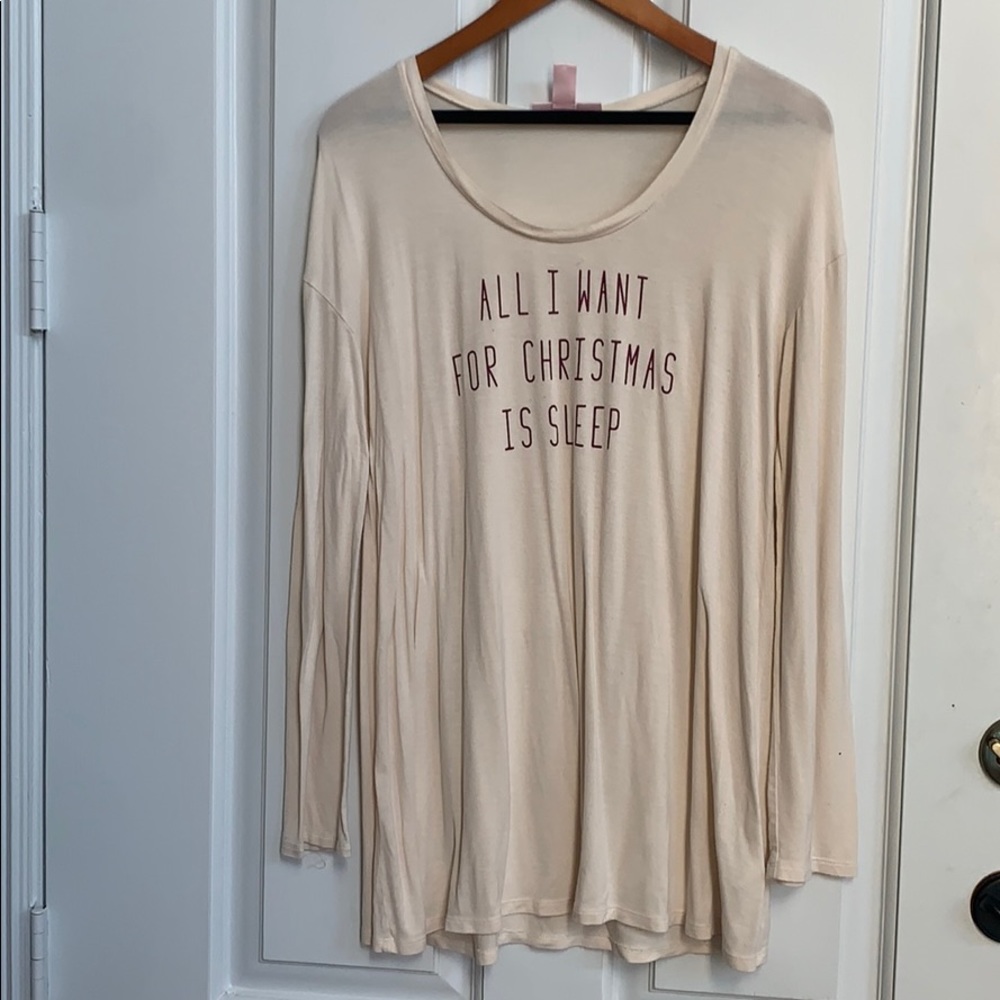 Maternity sleep shirt
